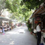 ミストが降ってくる通り